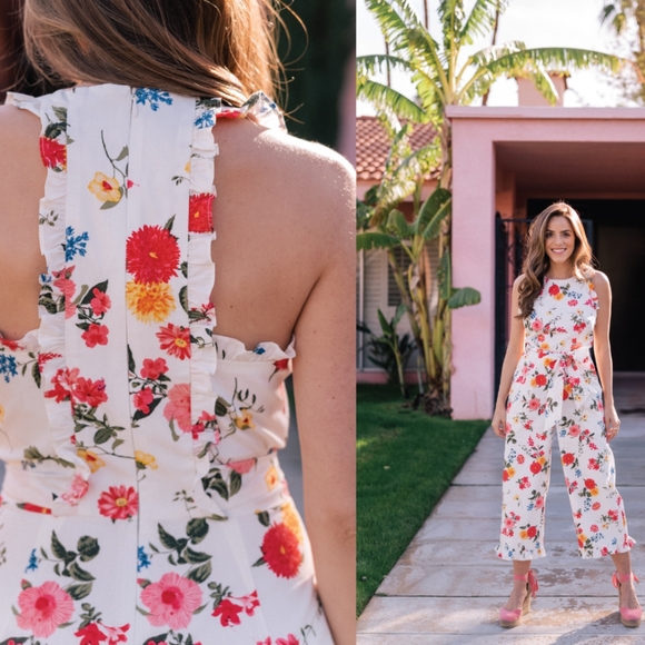 Gal Meets Glam collection
Floral jumpsuit NWT - Picture 2 of 14